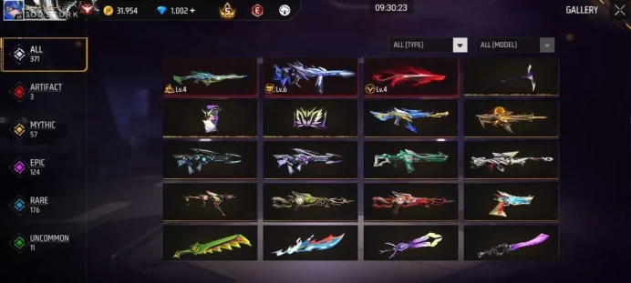 Lv 68 / Best Price / 3 ARTIFACTS Gun's / Mp 40 Lv 6 / ShotGun Lv 4 / Bandit Swagger / MYTHIC 57 / EPIC 124 / Clothes 362 / Pants 237 / cod 19