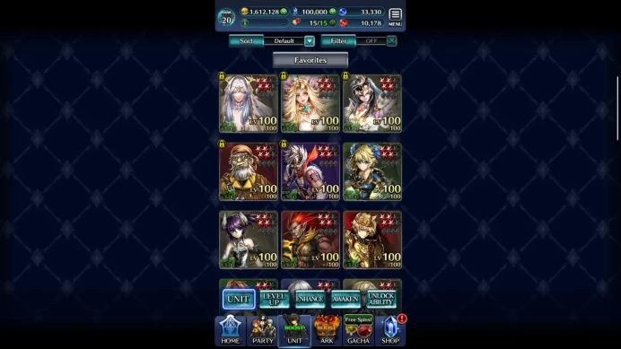 GLOBAL Rank21| 100k Crystal| PoG Mauna,Lilaha,Theria,PoG Mia+Other|2 UR+3 SSR ARK|Code Only| Check SS (LC899)