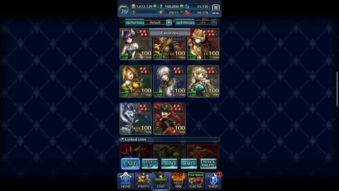 GLOBAL Rank21| 100k Crystal| PoG Mauna,Lilaha,Theria,PoG Mia+Other|2 UR+3 SSR ARK|Code Only| Check SS (LC899)