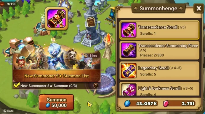 ASIA Lv23|1 LD Ongyouki + Scroll|1 Transc + 5 LS + 4 LDS + 20 Total Ele + 255 Scroll + 2,7k Crystal|3 NB5 + 9 6*|Hive(SWR1020)