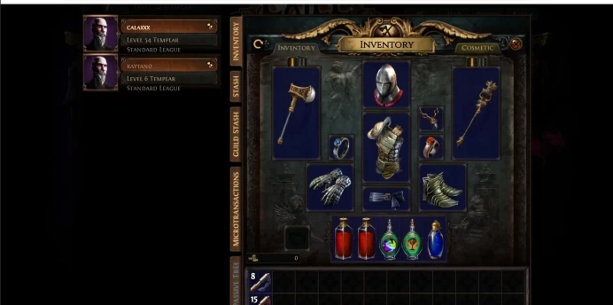 [Code 9210] Path of Exile Starter Account | Level 54 Templar | Holy Relic Build | Act 6-7 Ready 