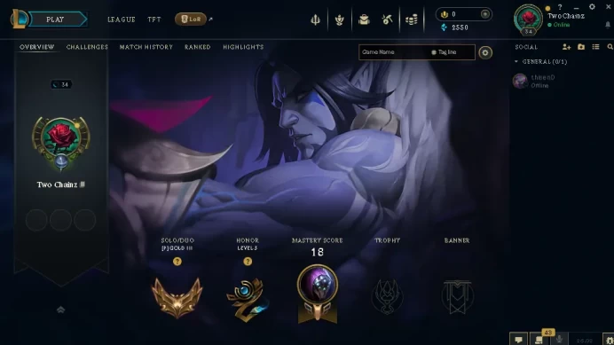EUW -(S16) GOLD 3 START - HIGH LP GAIN - 34 Champ - 6 Good Skins(2 Epic) - 2.2K BE - S13 ACC - FULL ACCES - CHEAP