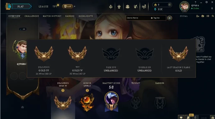 EUW -(S16) GOLD 4(99LP) - 85 Champ - 12 Good Skins(1 Legendary, 3 Epic) - 22K BE - S12 ACC - FULL ACCES - CHEAP