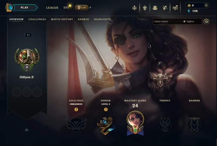 unverified OLD HAND 【EUW】2019-2022 Year NO BANS LVL 30+ Full Access Instant Delivery 24 Champions BE 10,085