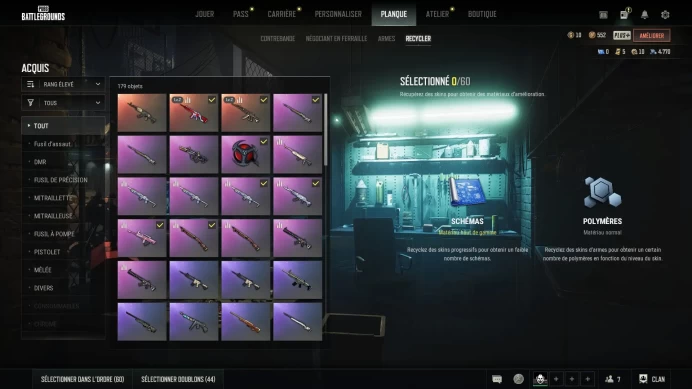 [Code 9212] [Epic Game] PUBG RARE ACCOUNT - Progressive M416 & ACE32 - PCS2 Gold Beryl - Exclusive Street Fighter & Skibidi Skins