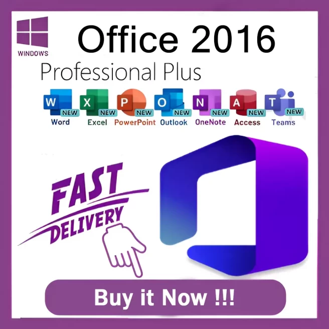 Office 2016 Professional Plus - Lifetime Key - 1 pc - (Global).