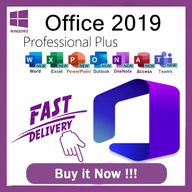 Office 2019 Professional Plus - Lifetime Key - 1 pc - (Global).