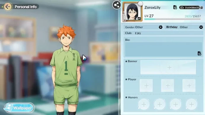 SEA Lvl 27|Starter 1 SP [Yu Nishinoya+Memo] 5 SSR[Tanaka,Kei,Lev Haiba,Hajime] |Log Google|CheckSS(HFH973)