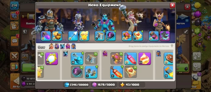 TH17 MAX XP214/20K GEMS/HAVE MANY SKIN/