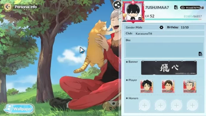 SEA Lvl 51|1 SP [Kenma Kozume] 5 Ur[Tobio,Tetsuro,Kotaro,Wakatoshi]+Memo Kiyoomi +10 SSR |Log Google|CheckSS(HFH974)