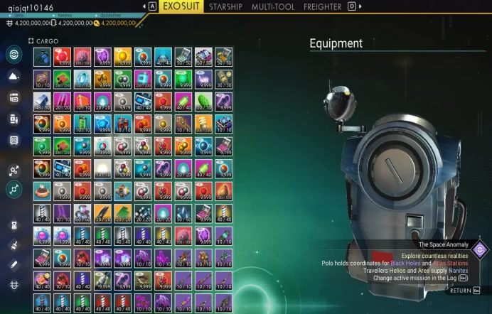 [STEAM] No Man's Sky Account | Randomly 3 Level S Spaceships +1 Level S Weapon +1 Level S Cargo Ship | Novice Recommendation | Full Access