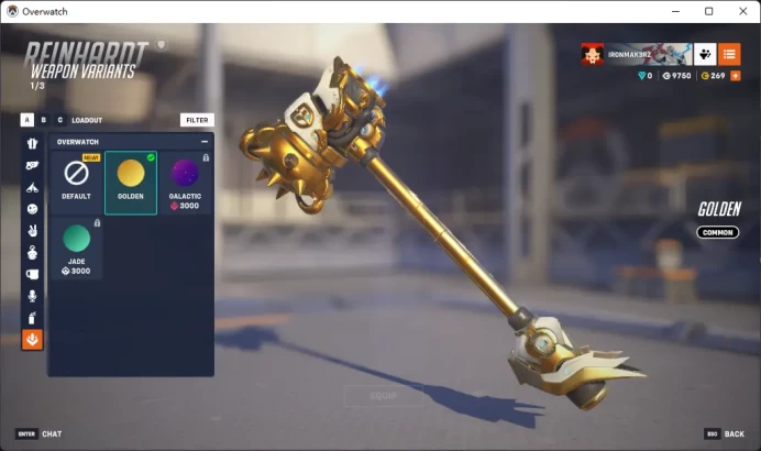 6 Gold Weapons / Full Mail Access / see the picture / Please Read Description / lrih
