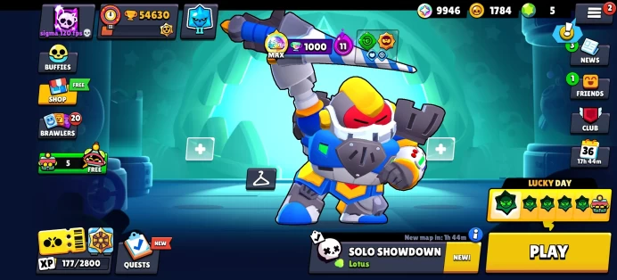 [Code 9229] Level 222 / 54k Trophy + 272 Skins / Old Skins / Very Cheap