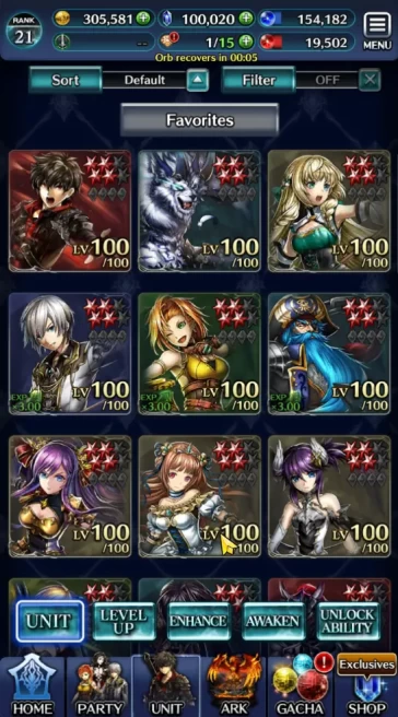 GLOBAL| 100k Crystal| Collab DMC (Vergil,Dante) + Godes Lilaha + MG Theria + Other Unit |1UR ARK| Check SS (LC917)