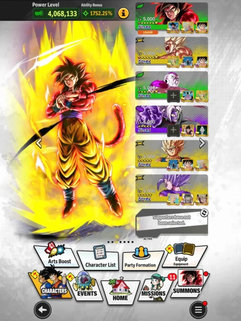 D879-IOS+Android-8 UL(SS4 Goku+Zamasu+SS Goku+Frieza+Majin+Beast Gohan)+19 Legend+Good Equipment+Zamasu Zenkai+Broly+SS4 Gogeta+Rose+Cell+Super