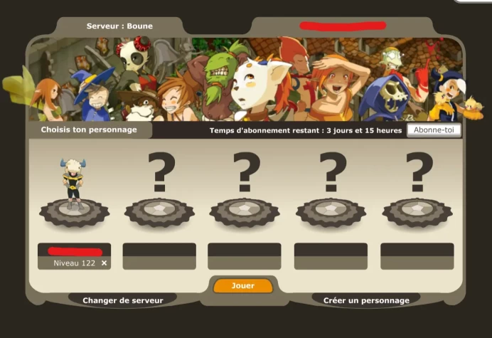 [Boune] Cra 122 - Non Certifié - Compte UP à la main - Instant Delivery !