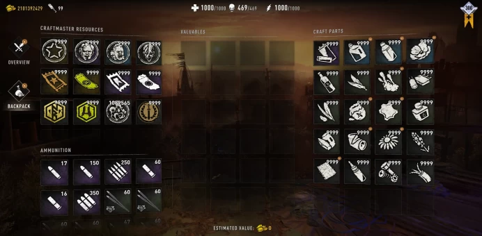 【Steam】Dying Light 2 | Legendary Skill LVL 300 | 2 Billions Gold | Character Skill MAX | Materials 9999 | Full Access | Autom