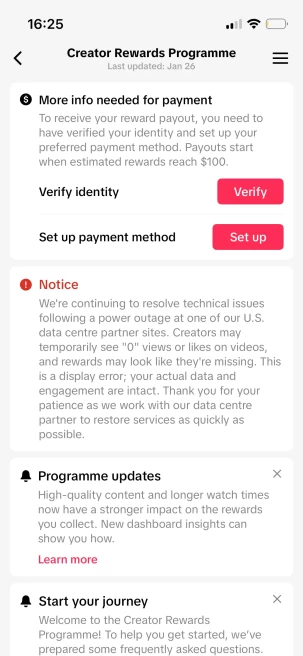 Instanly Delivery/ Monetized 33K Real Followers+400K Real Likes Account/ Creator Rewards Program Activated/ Live Stream/ Full Access