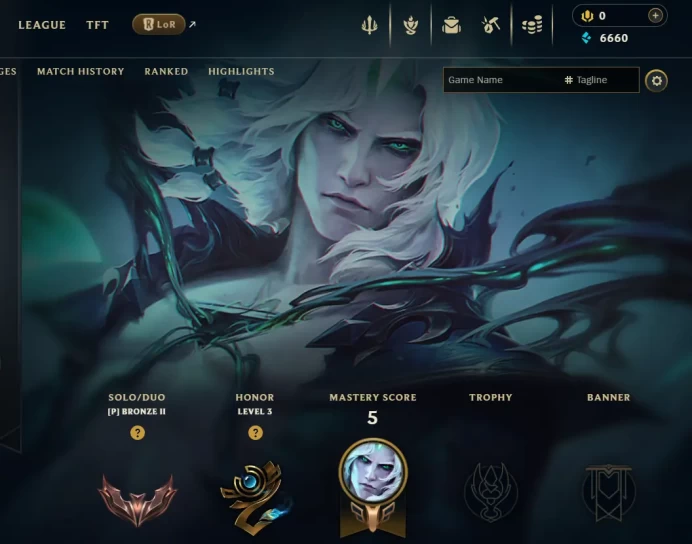 [EUW] S16! - SPLIT 1- Bronze 2 - 1 win 0 lose - 6.6K BE - Ranked Ready - Unverified Email