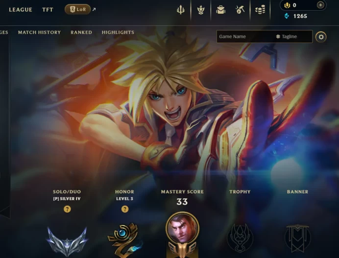 [EUW] S16! - SPLIT 1- Silver 4 - 0 win 1 lose - 1.2K BE - Ranked Ready - Unverified Email