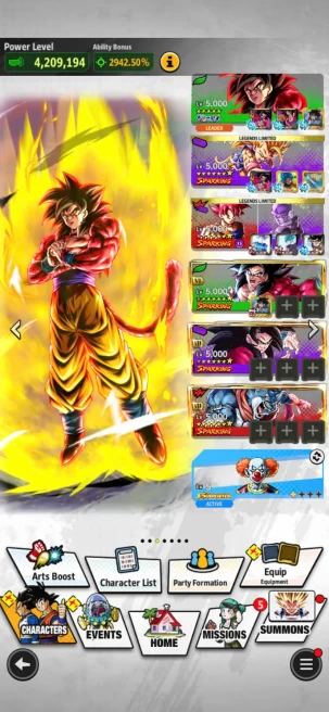 D887-IOS+Android-5 UL(SS4 Goku+SS4 Gogeta+Beast Gohan)+45 Legends+Good Equipment+SS2 Gohan+Goku&Hit Red Star+Goku Uis+SS3 Goku+Super 17+God Vege
