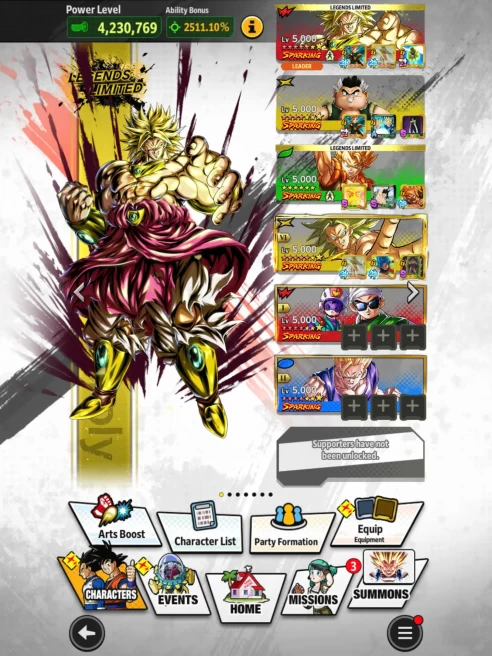 D888-IOS+Android-3 UL(SS4 Goku+Broly+Buu Kid)+Good Team Broly+25 Legends+Good Equipment+Broly 12 Red Star+Namek Goku+Gotenks+Goku Kid+Jiren