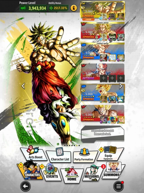 D888-IOS+Android-3 UL(SS4 Goku+Broly+Buu Kid)+Good Team Broly+25 Legends+Good Equipment+Broly 12 Red Star+Namek Goku+Gotenks+Goku Kid+Jiren