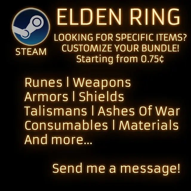 (PC/STEAM) ELDEN RING CUSTOMIZE YOUR BUNDLE