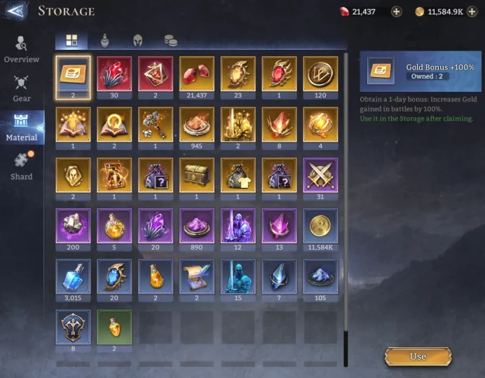 TOP START -  Nastya	Talula	Valara	Serephina	Anai \ \ 47000 Energy \ 21000 Gem \ 23 gold summ \ 1  ancient  \ 20 rare  \  Prime Pick !