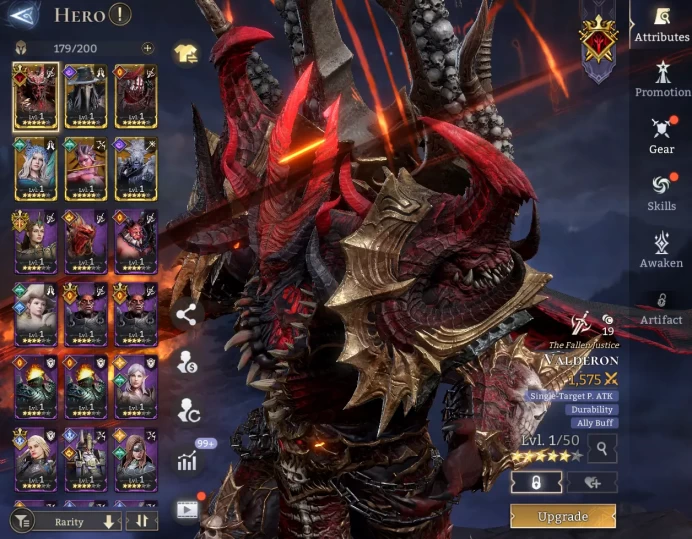 TOP START -  Valderon	Artemis	Abomination	Talula	Calypso \ \ 47000 Energy \ 22000 Gem \ 23 gold summ \ 7  ancient  \ 27 rare  \  Prime Pick !