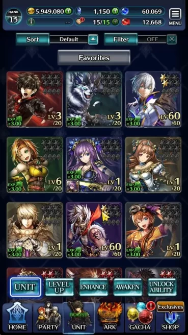 GLOBAL Rank15| Collab DMC (Vergil,Dante) + M.Archbeing Megius + Yashamaru + GH Adel + Other Unit |8SSR ARK| Check SS (LC919)