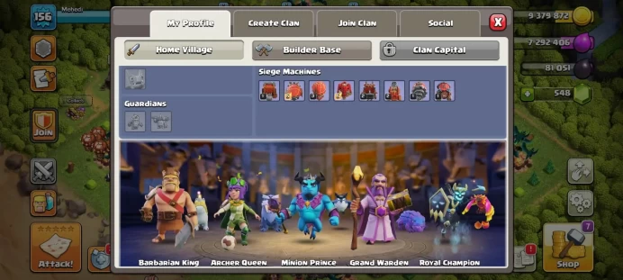 Th 16 close to max account || Hero 77-80-41-70-45 || 7 epic unlock || 9 pet & all sage unlock || strong defense