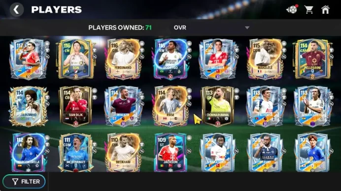 OVR 115/49B Value + 2,6k Gems|2 EVO (Luiz Diaz,Son Heung Min)|Ferdinand,Makelele,Jairzinho,Riise,Etc|Log EA|CheckSS(FCM726)