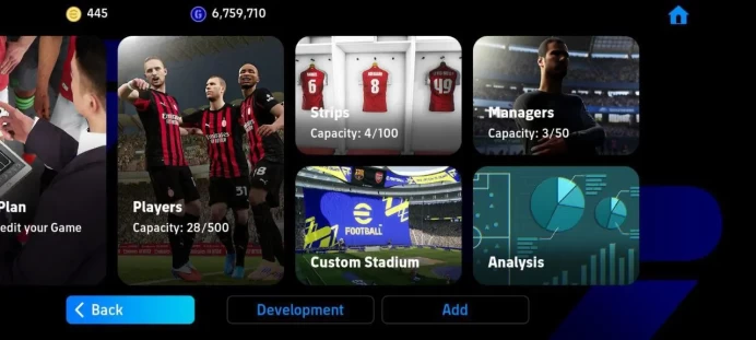 Coins 445 - GP 6759710 - Players 28 - Global - Android/IOS - Konami Linked - Code1075