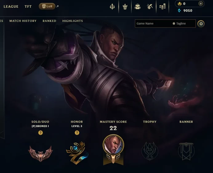 [EUW] S16! - SPLIT 1! - Bronze 1 - 1 win 0 lose - 9K Be - Unverified Email - Ranked Ready