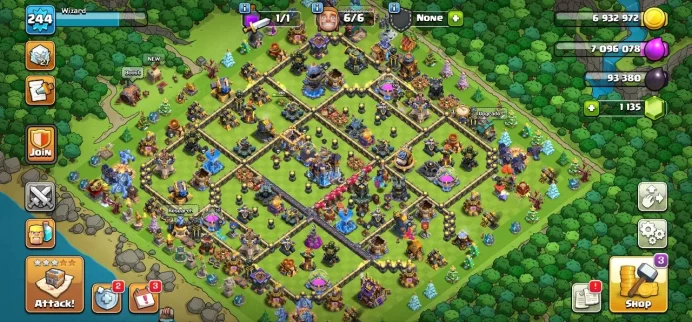 TH 18 Max, 11 Equipment Epic 3 Lv 27, Defense Max, Wall Max, TH 17 Full Max, Magic Items