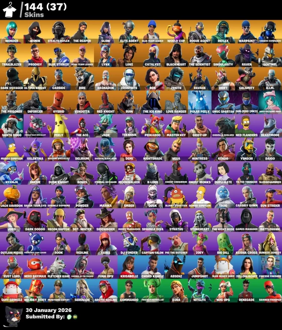 Full Access | 144 skins | OG STW | Wonder | IKONIK | The Reaper | Glow | Stealth Reflex | Elite Agent | Blue Team Leader | Take The L |
