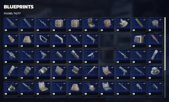 all blueprint (83 blueprints)all BP BPS ,83 blueprints PC/PS5/XBOX