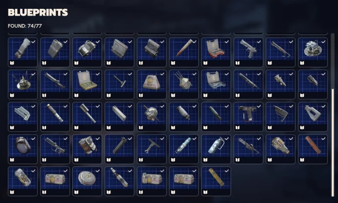 all blueprint (83 blueprints)all BP BPS ,83 blueprints PC/PS5/XBOX