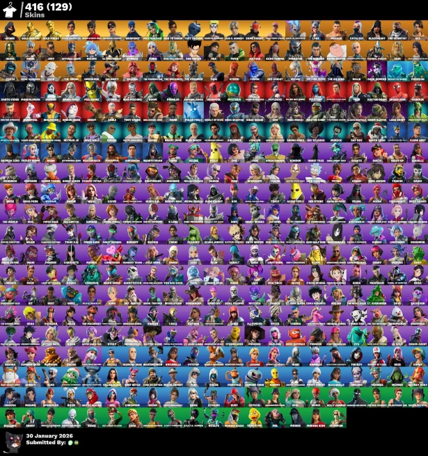 Full Access | 416 skins | OG STW | IKONIK | Leviathan Axe | Renegade Raider | Gold Brutus | Gold Midas | FNCS Renegade | Game Knight