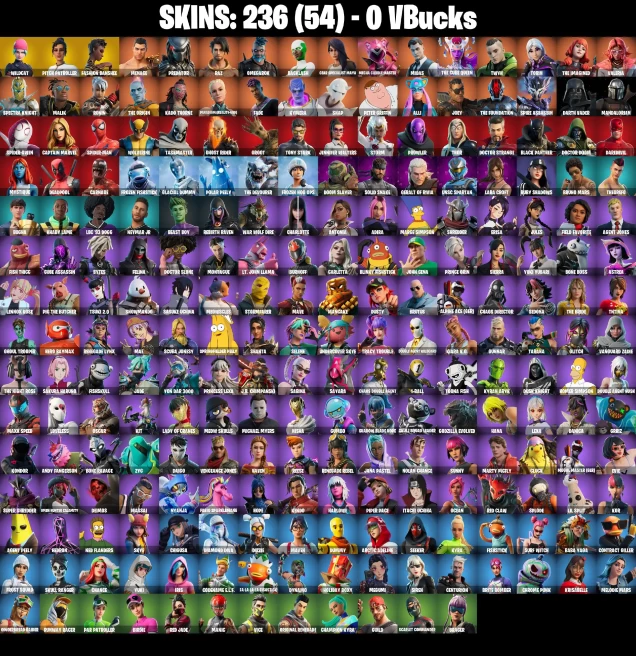 Full Access | 236 skins | Wildcat | Menace | Pitch Patroller | Fashion Banshee | Predator | Raz | Omegarok | Backlash | Gear Specialist Maya