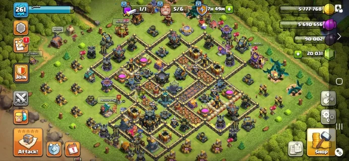 Th_17(XP 261)(FULL MAX)(20 K GEM)(1078 L.M )(17 EQUIPMENT EPIC MAX)(HERO:100/100/63/65/38)(LIFTIME WARANTY)