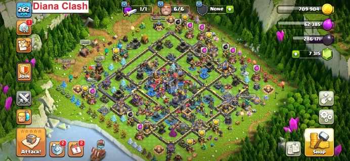 TH18-XP262-(5 Max Heroes- 125 Max Walls- Free Name Change) - 4 Max Epic Equipment- 7K Gems- 1992 Raid Medals- 4472 Varastar- Lifetime Warranty-
