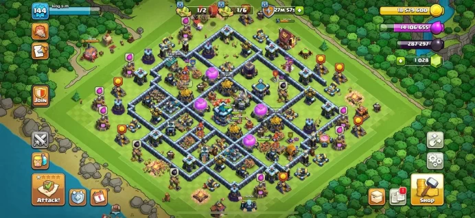 Th 13 max/Hero (75.75.50.50.25) wall max(14) Defend max/ level 161/190 medal/Free change name/Lifetime warranty(C2119)