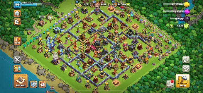 Th 17 max/Hero(77.82.55.56.32) wall 15.16/4600 gem/ Defend max/Lifetime warranty(C2121)