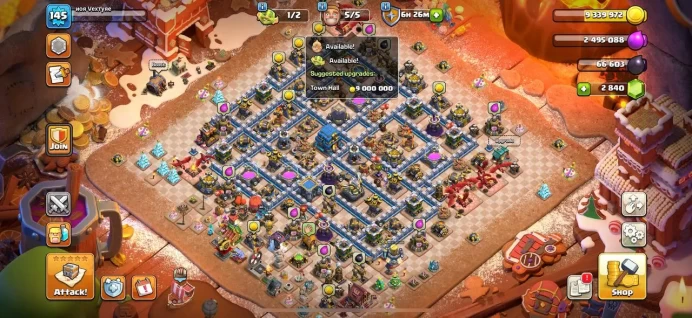 Th 12 max/Hero(65.65.40.40) wall max (13) Defend max/ level 145/2 skin map/Lifetime warranty(C2125)