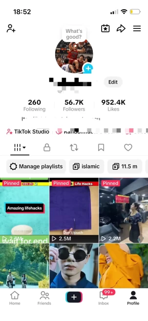 Instanly Delivery/ Monetized 50K Followers+900K Likes Account/ Creator Rewards Program Activated/ Live Stream/ Full Access