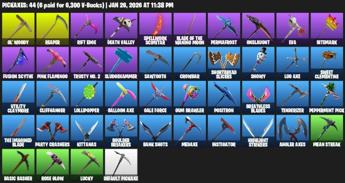 71 Skins | OG Skull Trooper | OG STW | 550 VB |