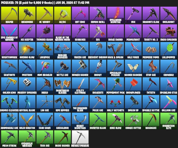 102 skins | OG Skull Trooper