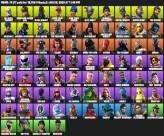 74 skins | OG Skull Trooper + Renegade Raider (OG) + Black Knight
